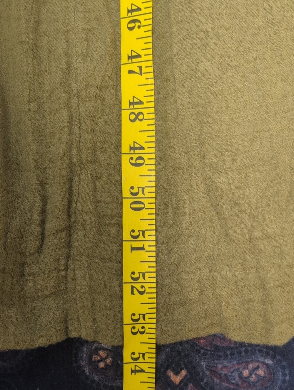 Free People Green Olive Spaghetti Strap Cotton Dress. - Picture 9 of 9